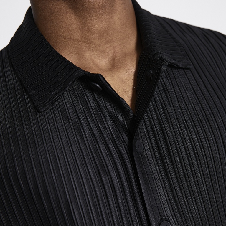 Short sleeve shirt "Smith pleated"